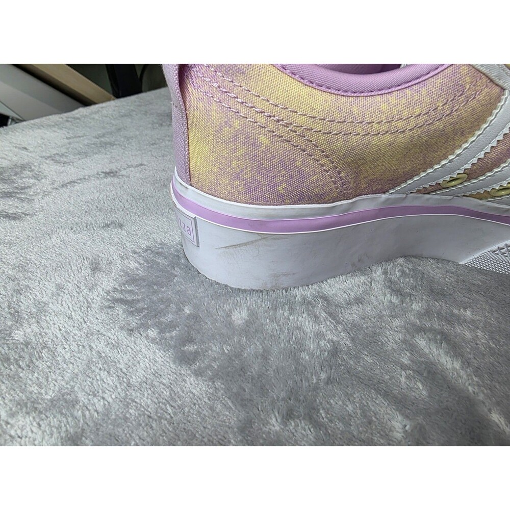 Womens Pink Adidas Nizza Shoes - Picture 4 of 5